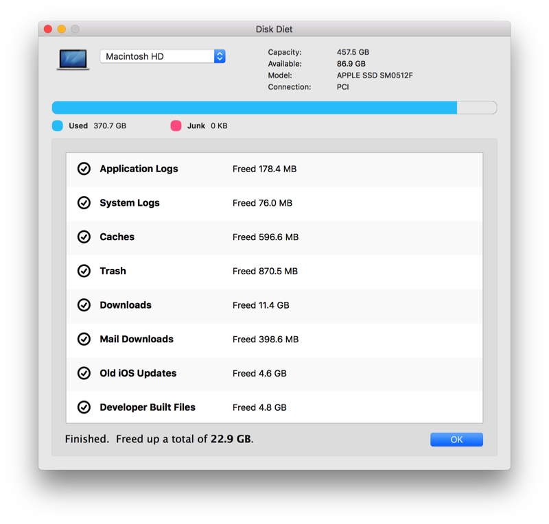 how to get more disk space on mac