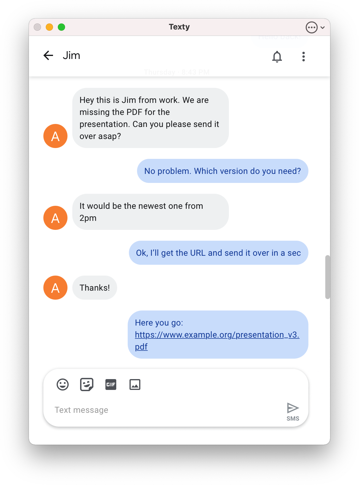 google text to talk